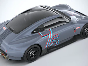 Porsche Vision 357 Concept 2023 3D Model