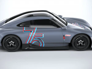 Porsche Vision 357 Concept 2023 3D Model