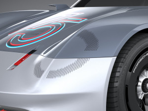 Porsche Vision 357 Concept 2023 3D Model