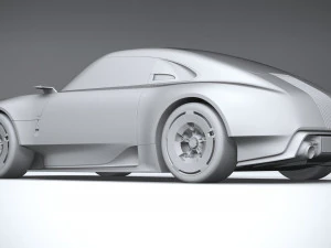 Porsche Vision 357 Concept 2023 3D Model