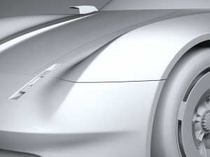 Porsche Vision 357 Concept 2023 3D Model