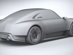 Porsche Vision 357 Concept 2023 3D Model