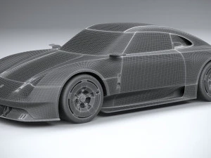 Porsche Vision 357 Concept 2023 3D Model