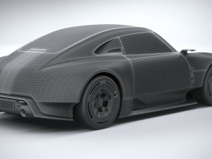 Porsche Vision 357 Concept 2023 3D Model