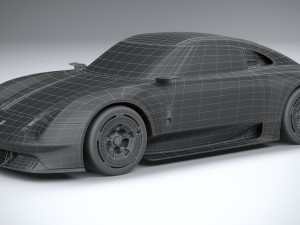Porsche Vision 357 Concept 2023 3D Model