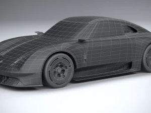 Porsche Vision 357 Concept 2023 3D Model