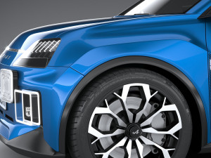Renault Alpine R5 2025 3Dモデル