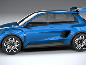 Renault Alpine R5 2025 3D Model