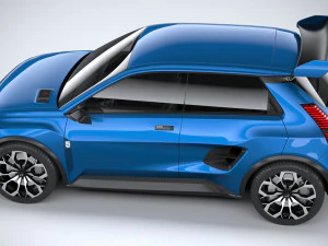 Renault Alpine R5 2025 3D Model