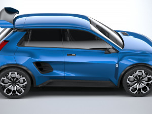 Renault Alpine R5 2025 3Dモデル