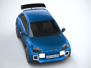 Renault Alpine R5 2025 3D Model