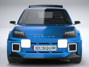Renault Alpine R5 2025 3Dモデル