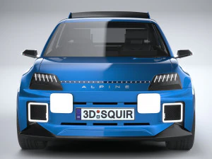 Renault Alpine R5 2025 3D Model