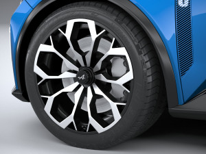 Renault Alpine R5 2025 3Dモデル