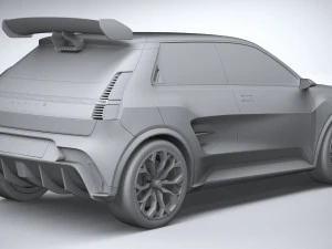 Renault Alpine R5 2025 3D Model