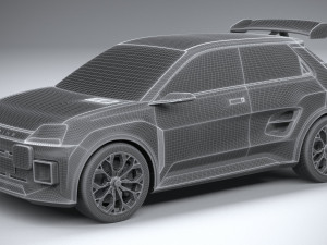 Renault Alpine R5 2025 3Dモデル