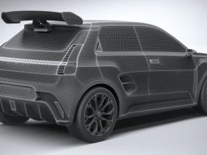 Renault Alpine R5 2025 3D Model
