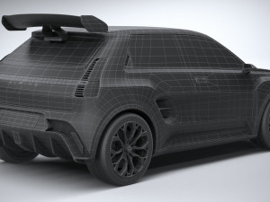 Renault Alpine R5 2025 3Dモデル