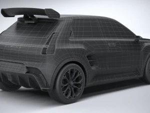 Renault Alpine R5 2025 3D Model