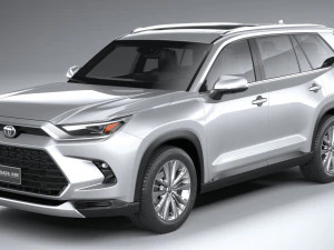 Toyota Grand Highlander 2024 3D Model