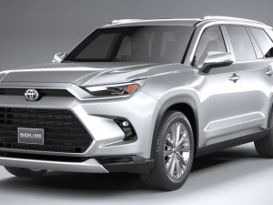 Toyota Grand Highlander 2024 3D Model