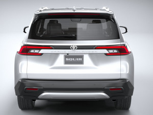 Toyota Grand Highlander 2024 3D 모델