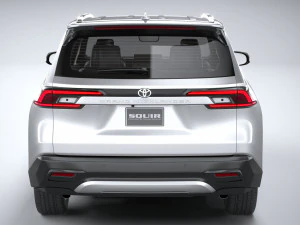 Toyota Grand Highlander 2024 3D Model