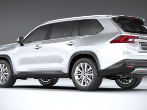 Toyota Grand Highlander 2024 3D 모델