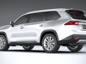Toyota Grand Highlander 2024 3D Model