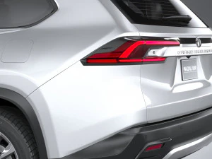 Toyota Grand Highlander 2024 3D Model
