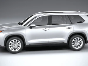 Toyota Grand Highlander 2024 3D Model