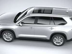 Toyota Grand Highlander 2024 3D Model