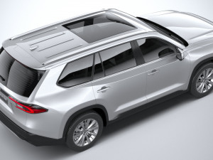 Toyota Grand Highlander 2024 3D 모델