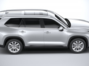 Toyota Grand Highlander 2024 3D 모델