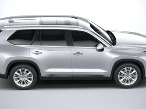 Toyota Grand Highlander 2024 3D Model