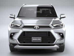 Toyota Grand Highlander 2024 3D 모델