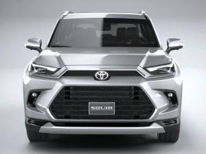Toyota Grand Highlander 2024 3D Model