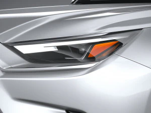 Toyota Grand Highlander 2024 3D Model
