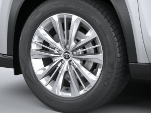 Toyota Grand Highlander 2024 3D 모델
