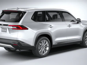 Toyota Grand Highlander 2024 3D Model
