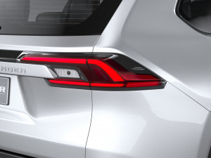 Toyota Grand Highlander 2024 3D 모델