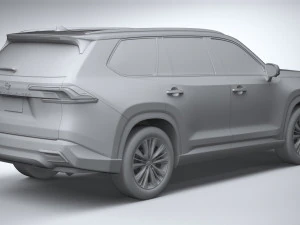 Toyota Grand Highlander 2024 3D Model