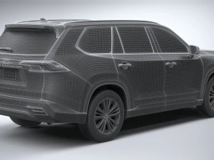 Toyota Grand Highlander 2024 3D Model