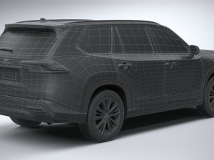 Toyota Grand Highlander 2024 3D 모델