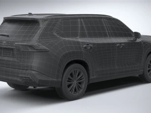 Toyota Grand Highlander 2024 3D Model