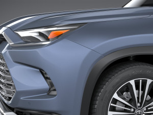 Toyota Grand Highlander Platinum 2024 3D Модель