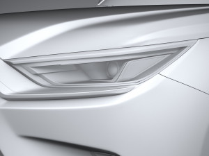 Toyota Grand Highlander Platinum 2024 3D Модель