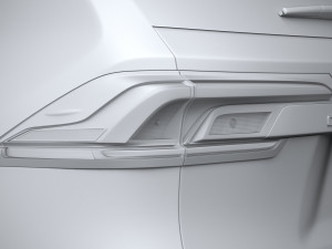 Toyota Grand Highlander Platinum 2024 3D Модель