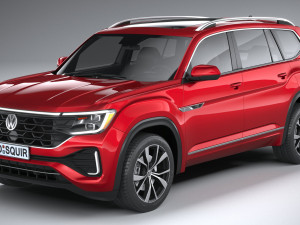 Volkswagen Atlas 2024 Modello 3D