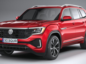 Volkswagen Atlas 2024 Modello 3D